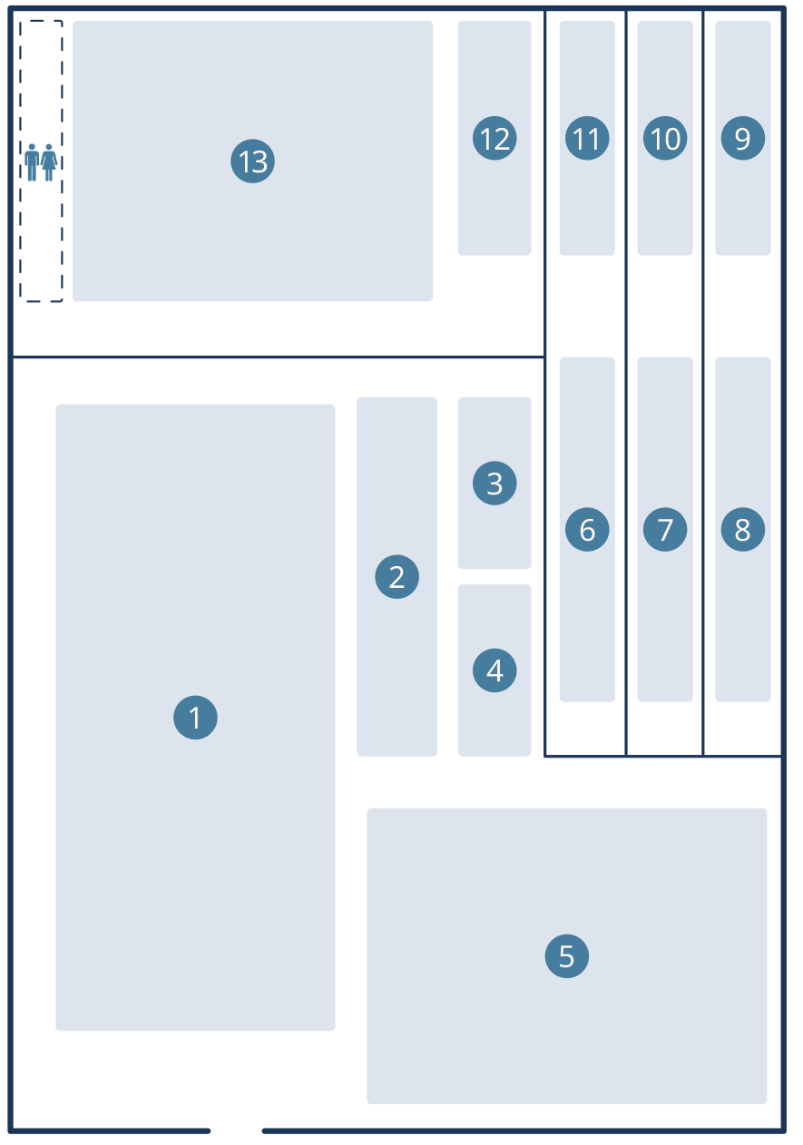 Plan of TDC Building